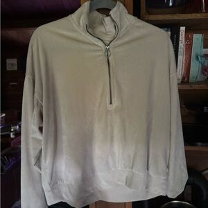 Vuori women's half zip.